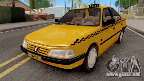 Peugeot 405 GLX Taxi para GTA San Andreas