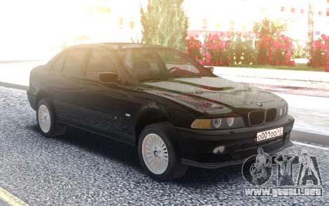 BMW 5-series E39 para GTA San Andreas