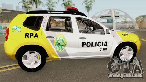 Renault Duster 2013 RPA PMPR para GTA San Andreas