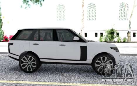 2018 Land Rover Range Rover Autobiography para GTA San Andreas