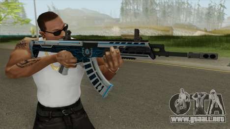 Warface AK-Alfa Syndicate (Without Grip) para GTA San Andreas