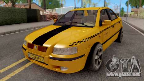 Ikco Samand Taxi LX para GTA San Andreas