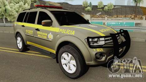 Mitsubishi Pajero Dakar (Brigada Militar) para GTA San Andreas