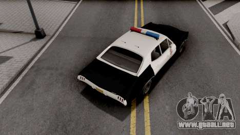 Declasse Tulip Police Car LAPD para GTA San Andreas