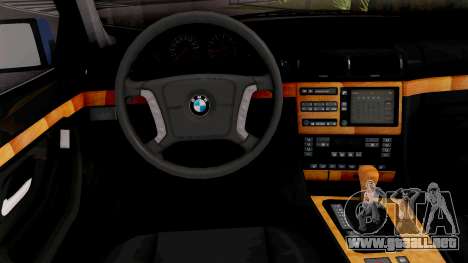 BMW 750i E38 1999 Tunable para GTA San Andreas