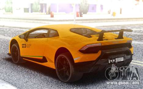 Lamborghini Huracan Performance D3 para GTA San Andreas