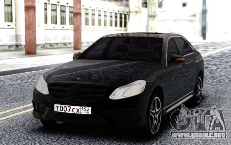 Mercedes-Benz W212 para GTA San Andreas