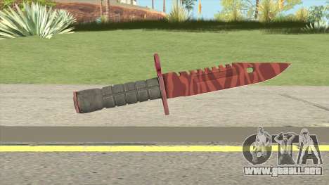 CS:GO M9 Bayonet (Slaughter) para GTA San Andreas