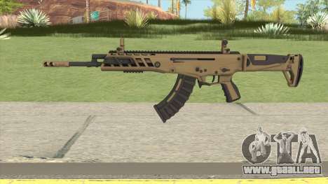 Warface AK-Alfa Gold (Without Grip) para GTA San Andreas