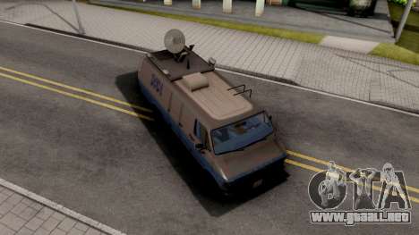 Dodge Ram Van 1989 San News para GTA San Andreas