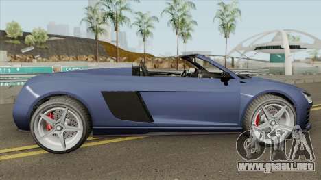 9F Cabrio V1 GTA V para GTA San Andreas