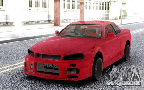 Nissan Skyline R-34 para GTA San Andreas