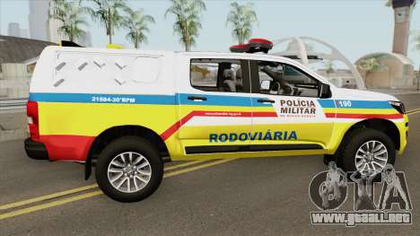 Chevrolet S10 2017 (PMMG Rodoviaria) para GTA San Andreas