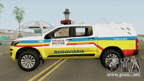 Chevrolet S10 2017 (PMMG Rodoviaria) para GTA San Andreas