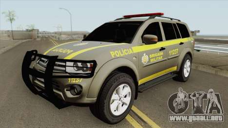 Mitsubishi Pajero Dakar (Brigada Militar) para GTA San Andreas