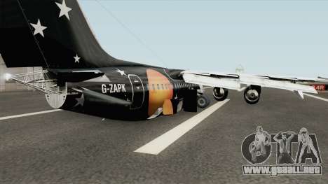 Avro RJ85 (Titan Airways Livery) para GTA San Andreas