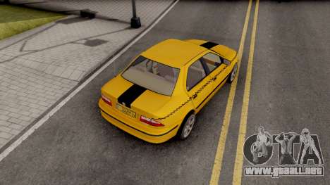 Ikco Samand Taxi LX para GTA San Andreas