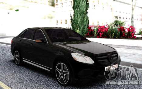 Mercedes-Benz W212 para GTA San Andreas