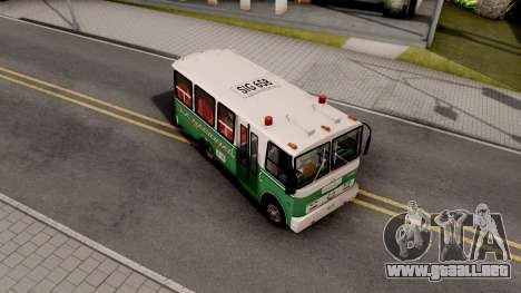 Buseta Clasica Colombiana para GTA San Andreas