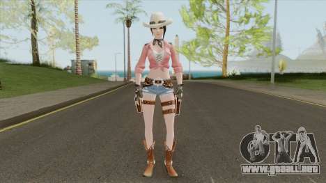 Cowgirl Skin (Creative Destruction) para GTA San Andreas