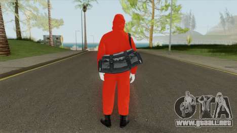 Skin Personagem La Casa De Papel para GTA San Andreas