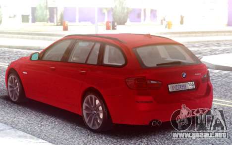 BMW 530D Touring Red para GTA San Andreas
