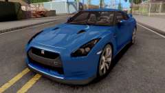 Nissan GT-R R35 Blue para GTA San Andreas