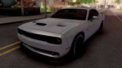Dodge Challenger Hellcact Lowpoly para GTA San Andreas