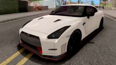 Nissan GT-R Nismo White para GTA San Andreas