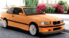 BMW E36 Coupe Orange para GTA San Andreas