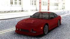 Nissan 240SX Red Coupe para GTA San Andreas