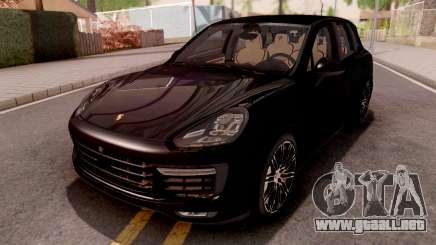 Porsche Cayenne Turbo S Black para GTA San Andreas