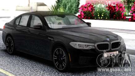 BMW M5 F90 Sedan Black para GTA San Andreas