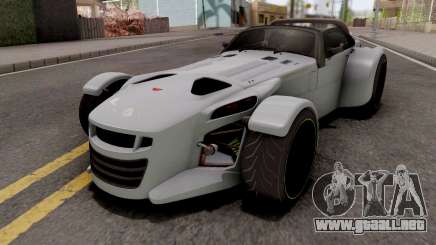 Donkervoort D8 GTO Grey para GTA San Andreas