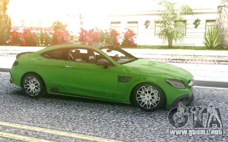 Mercedes-Benz W205 Coupe Brabus 650 para GTA San Andreas