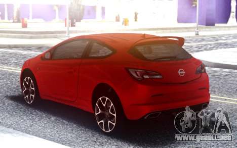 Opel Astra 2018 para GTA San Andreas