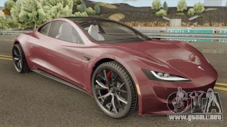 Tesla Motors Roadster 2020 para GTA San Andreas