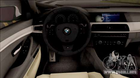 BMW M5 F10 Magyar Rendorseg para GTA San Andreas