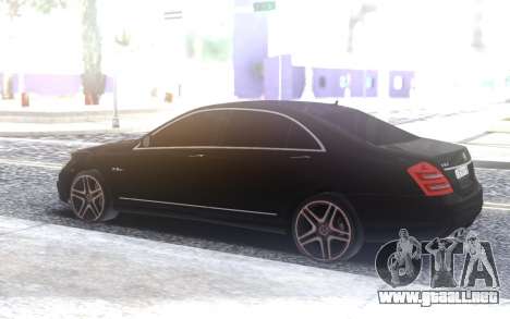 Mercedes-Benz W221 S63 AMG para GTA San Andreas