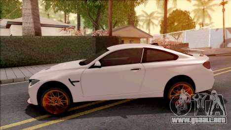 BMW M4 GTS para GTA San Andreas