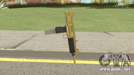 Gold Uzi GTA IV EFLC para GTA San Andreas
