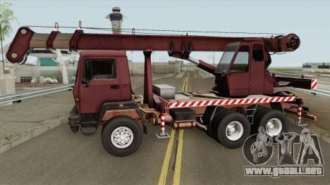 Crane Truck para GTA San Andreas