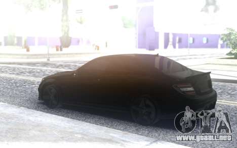 Mercedes-Benz C63 AMG para GTA San Andreas