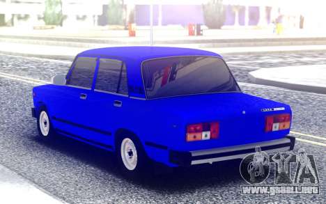 VAZ 2105 con la plaza de la óptica para GTA San Andreas