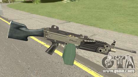 Advanced MG (M249) GTA IV EFLC para GTA San Andreas