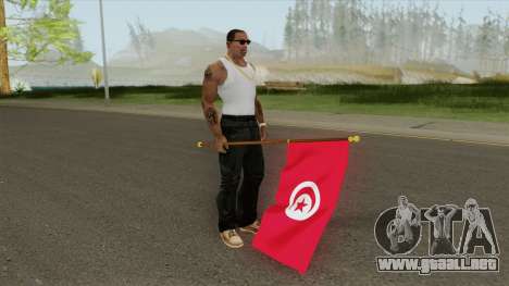 Tunis Flag para GTA San Andreas