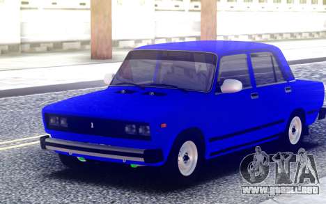 VAZ 2105 con la plaza de la óptica para GTA San Andreas
