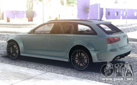 Audi RS6 Turbo para GTA San Andreas