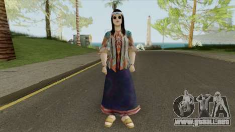 Hippie Skin V4 para GTA San Andreas