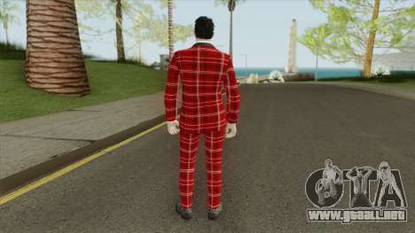 Skin V2 (GTA Online The Diamond Casino) para GTA San Andreas